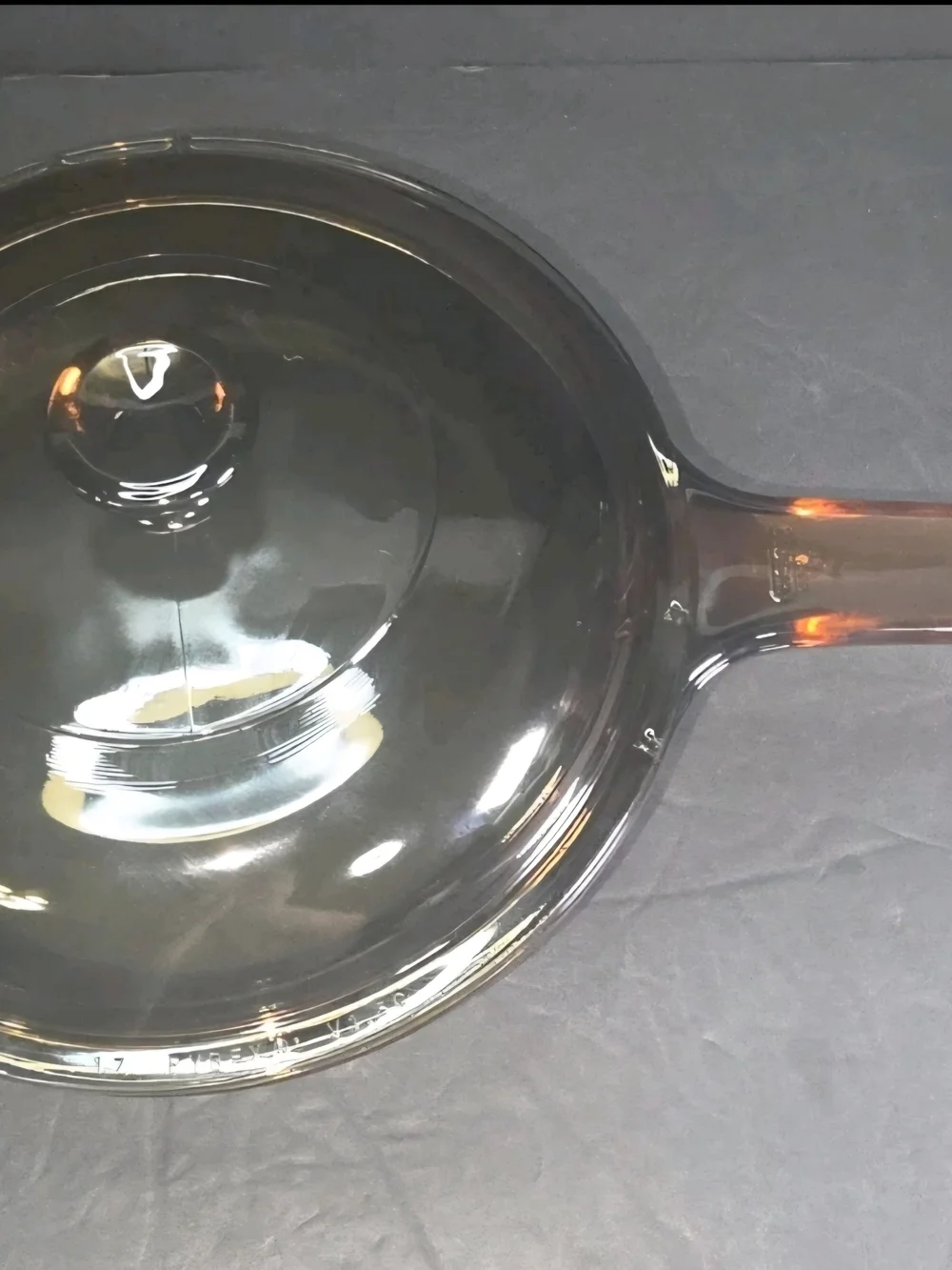 Vintage 1990s Corning Visions Amber 7